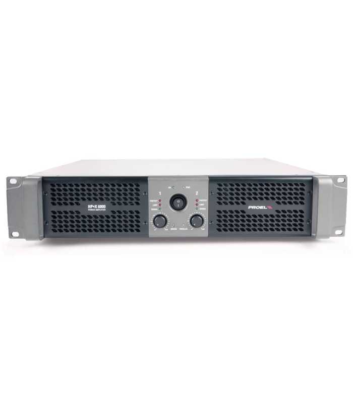 Amplificador de potencia estéreo Proel HPX6000