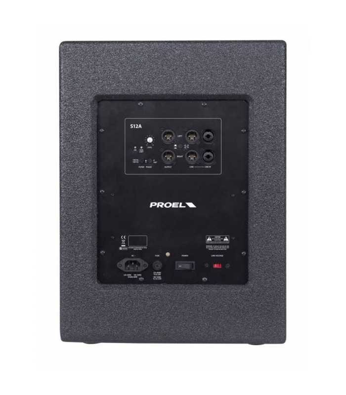 Subwoofer activo Proel S12A
