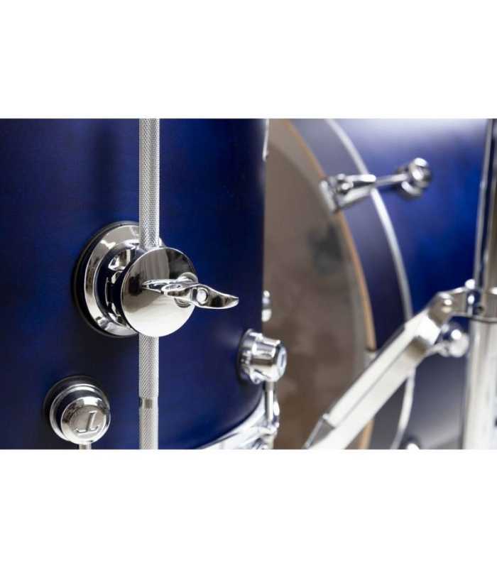 Batería 5 piezas acabados azul satinado Tamburo TB FORMULA20SBL