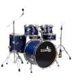 Batería de 5 piezas acabados azul satinado Tamburo TB FORMULA22SBL