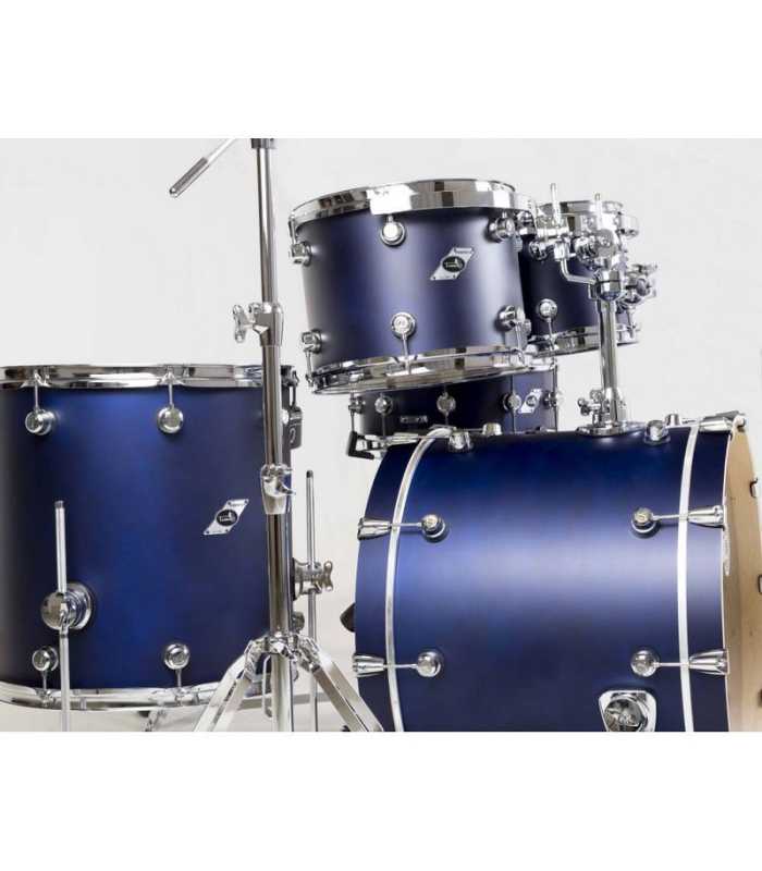 Batería de 5 piezas acabados azul satinado Tamburo TB FORMULA22SBL