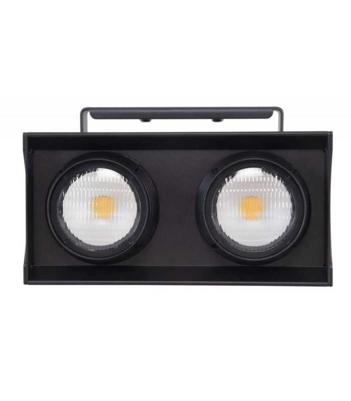 2 x 100 W leds cegadores blancos regulables Sagitter Block 2TW
