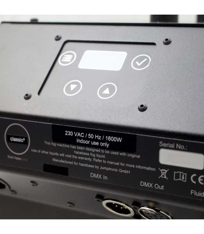 Machine à fumée 1600 W Hazebase CLASSIC²