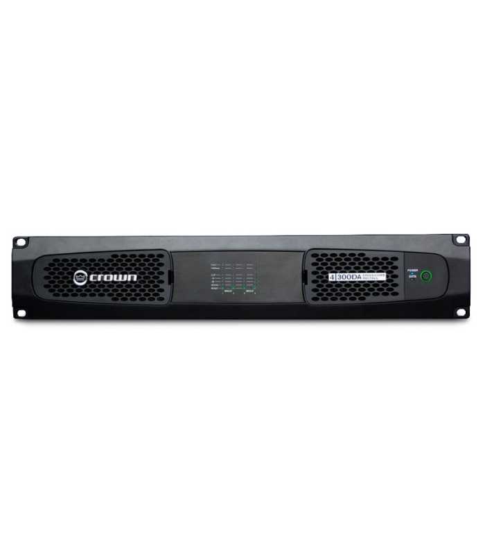 Amplificador de potencia de 4 canales Crown DCi 4|300DA