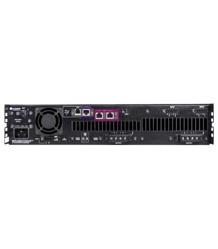 Amplificateur de puissance 4 canaux Crown DCi 4|1250DA