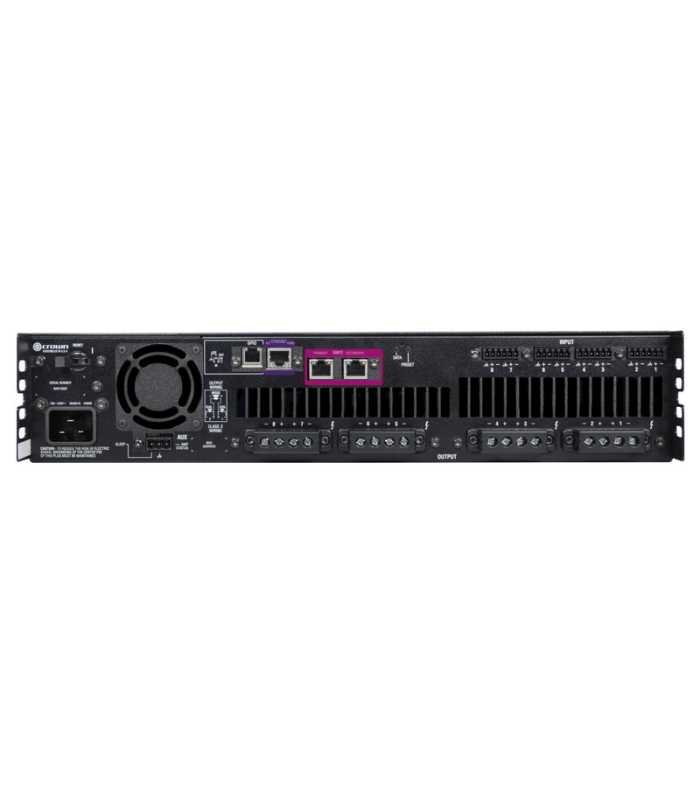 Amplificador de potencia de 8 canales Crown DCi 8|600DA
