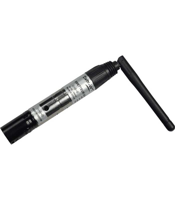 Transmisor DMX inalámbrico macho de 3 puntos Algam Lighting DMX-WT