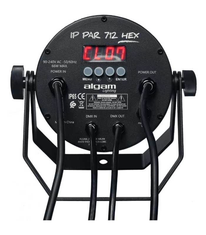 PAR LED Algam Lighting IP PAR 712 HEX