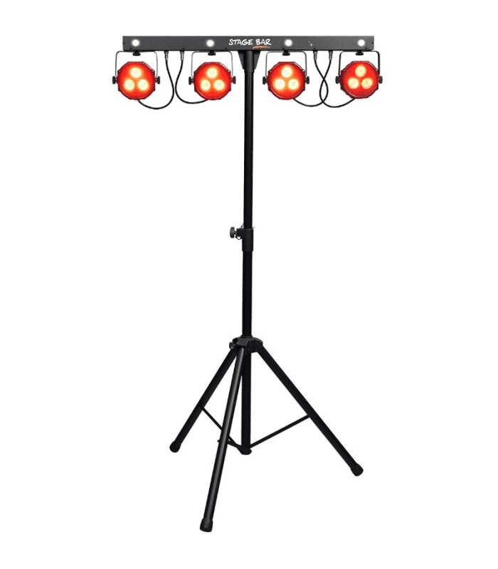 Projecteurs LED sur pied et pédalier Algam Lighting Stage-Bar