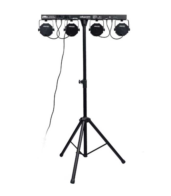 Projecteurs LED sur pied et pédalier Algam Lighting Stage-Bar