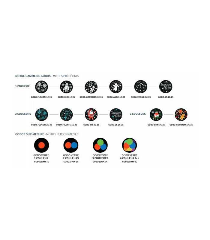 Projecteur de GOBO IP 65 Nicols GP 200 R1 IP Z