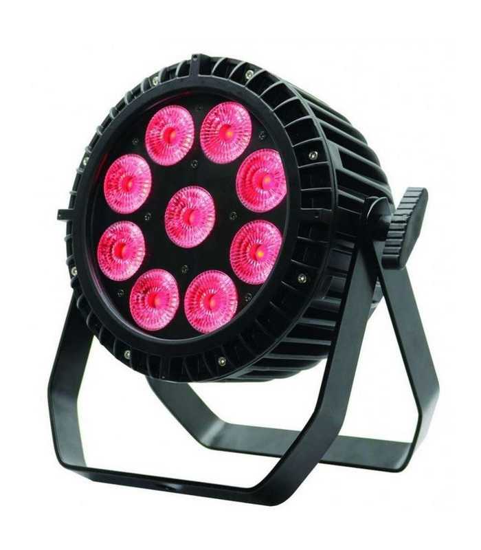 LED PAR autónomo 9 x 8 W Nicols MOOVE PAR 908 IP