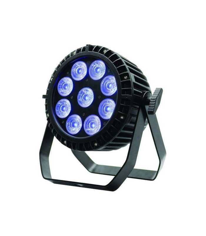 PAR LED autonome 9 x 8 W Nicols MOOVE PAR 908 IP