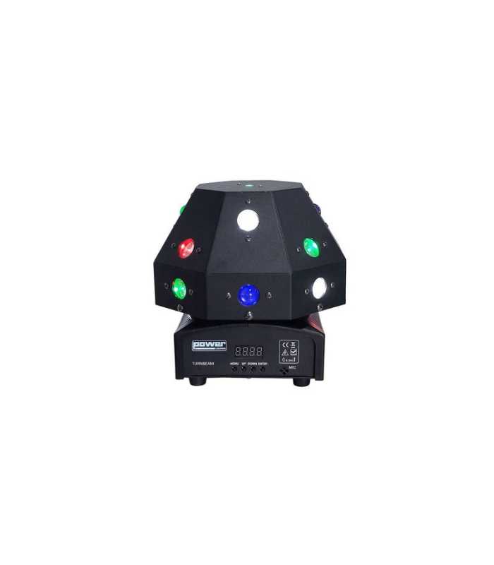 LED EFFECT 16x3W RGBW Power Lighting TURNBEAM