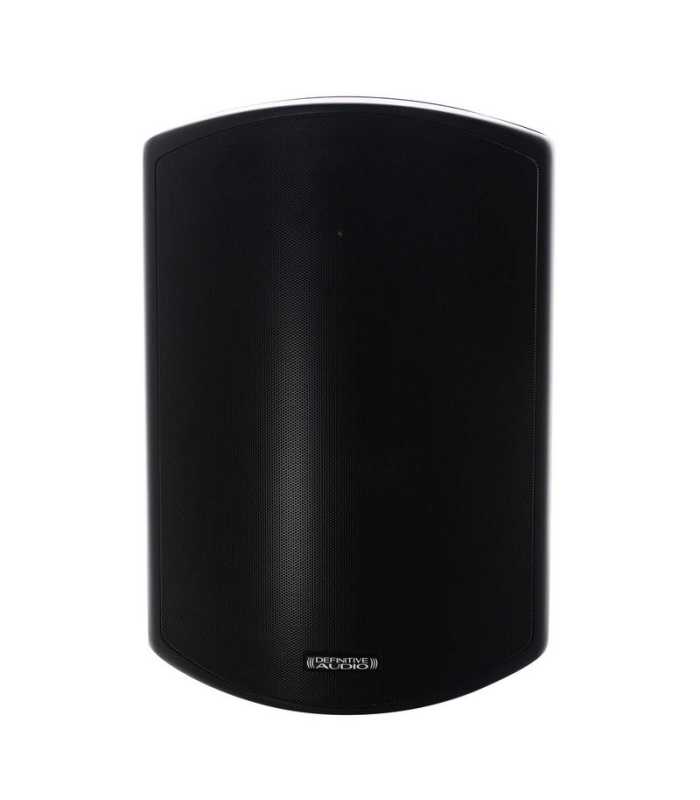 Altavoz de exterior negro Definitive Audio SKIFF 708B IP66