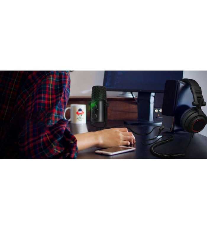 Paquete de micrófono y auriculares Power Studio VIBE PODCAST BUNDLE