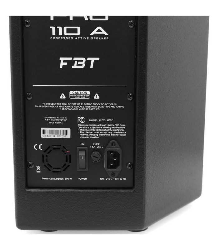 Enceinte amplifiée FBT X-PRO 110A