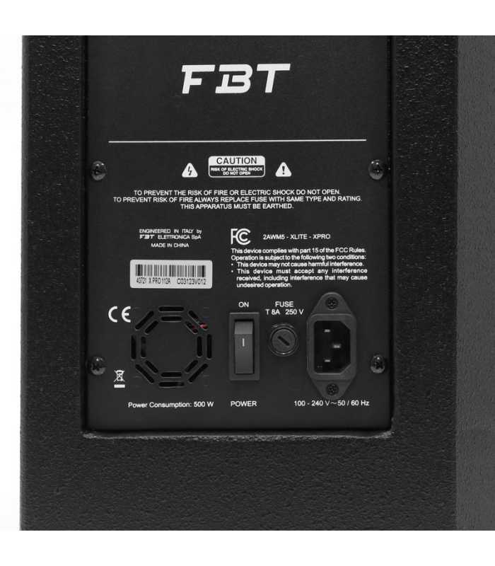 Altavoz autoamplificado FBT X-PRO 112A