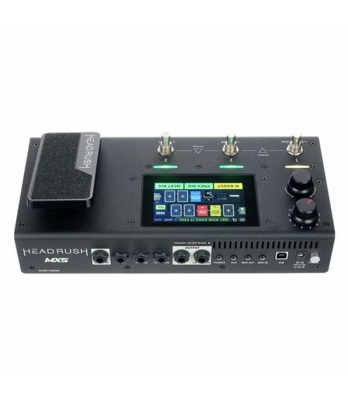 Pedal de modulación de efectos y amplificadores Headrush MX5