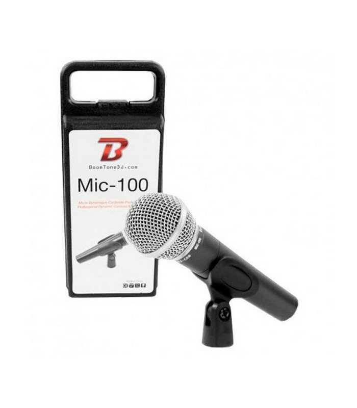 Pack Enceinte active et micro BoomTone DJ MS12A MP3 + MIC100