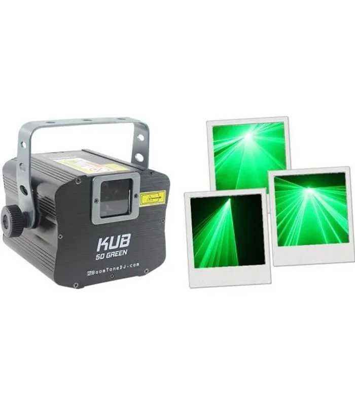 BoomTone DJ KUB Green Kub Red Laser Pack