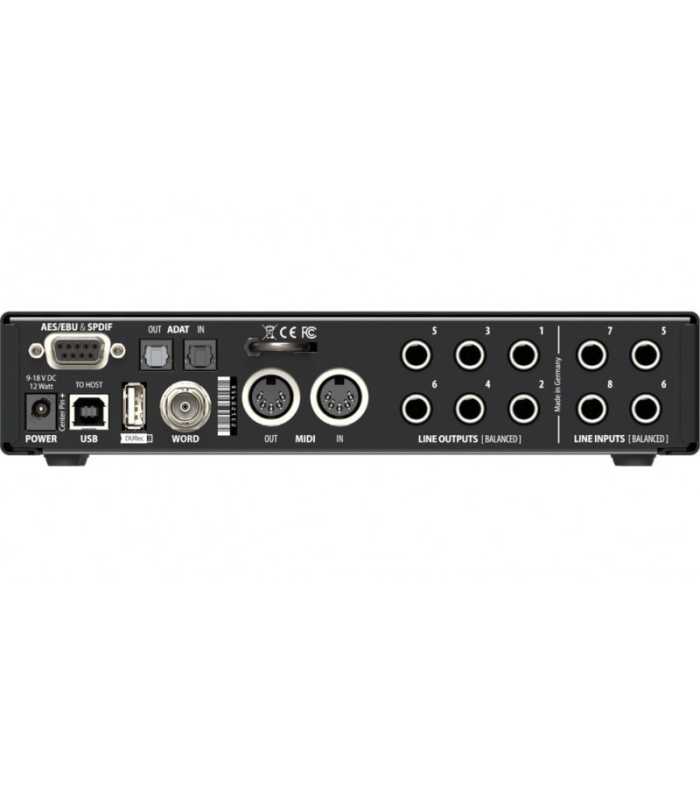 Interfaz de audio USB de 40 canales Fireface UCXII