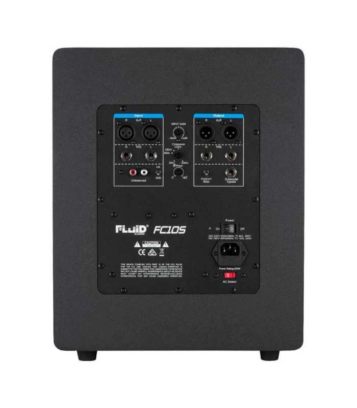 Subwoofer Fluid Audio FC10S 200W
