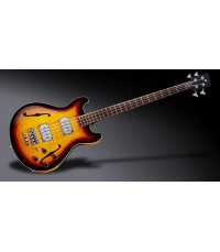 Basse électrique Warwick Star Bass - 4 cordes - AAA Flamed Maple Top Vintage Sunburst Transparent HighPolish