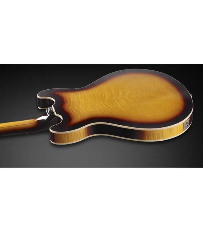 Basse électrique Warwick Star Bass - 4 cordes - AAA Flamed Maple Top Vintage Sunburst Transparent HighPolish