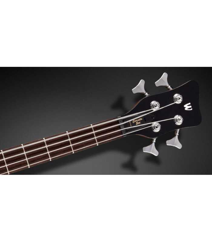 Basse électrique Warwick Corvette Standard Ash - 5 cordes - passive / passive  -  Colored Transparent Satin