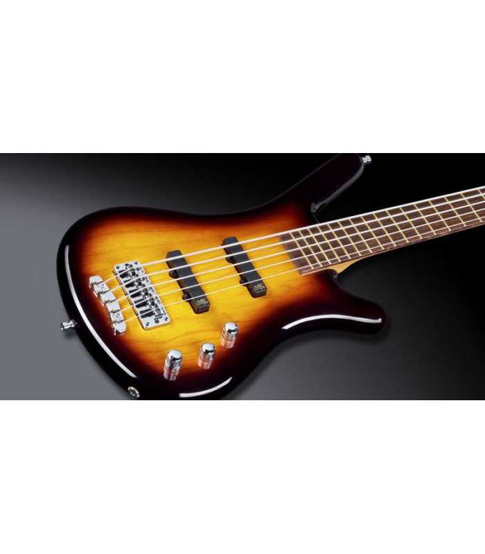 Basse électrique Warwick Corvette Standard Ash - 5 cordes - passive / passive Burst High Polish