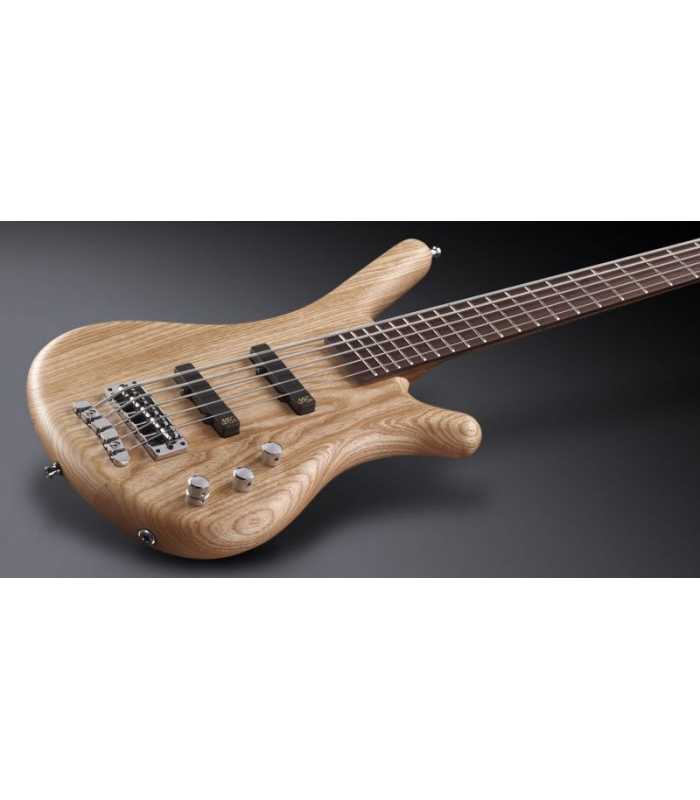 Bajo eléctrico Warwick Corvette Standard Ash - 5 cuerdas - activo / activo Natural Transparente Satinado