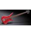Basse électrique Warwick Corvette Standard Ash - 5 cordes - active  / active   - Colored Transparent Satin