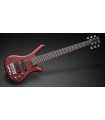 Basse électrique Warwick Corvette Standard Ash - 6 cordes - active / active - Colored Transparent Satin