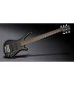 Bajo eléctrico Warwick Corvette Standard Ash - 6 cuerdas - activo / activo Solid Black High Polish