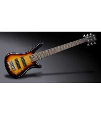 Basse électrique Warwick Corvette Standard Ash - 6 cordes - active  / active  Burst High Polish