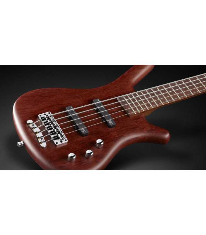 Basse électrique Warwick Corvette Standard Bubinga - 5 cordes - passive - passive - Natural Transparent Satin