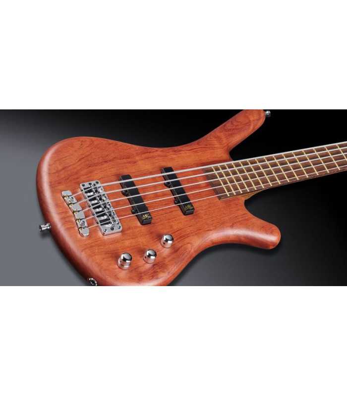Basse électrique Warwick Corvette Standard Bubinga - 5 cordes - active - active  - Natural Transparent Satin