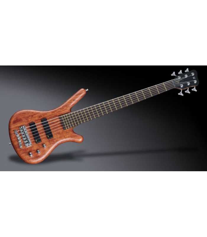 Bajo eléctrico Warwick Corvette Standard Bubinga - 6 strings - active - active - Natural Transparent Satin