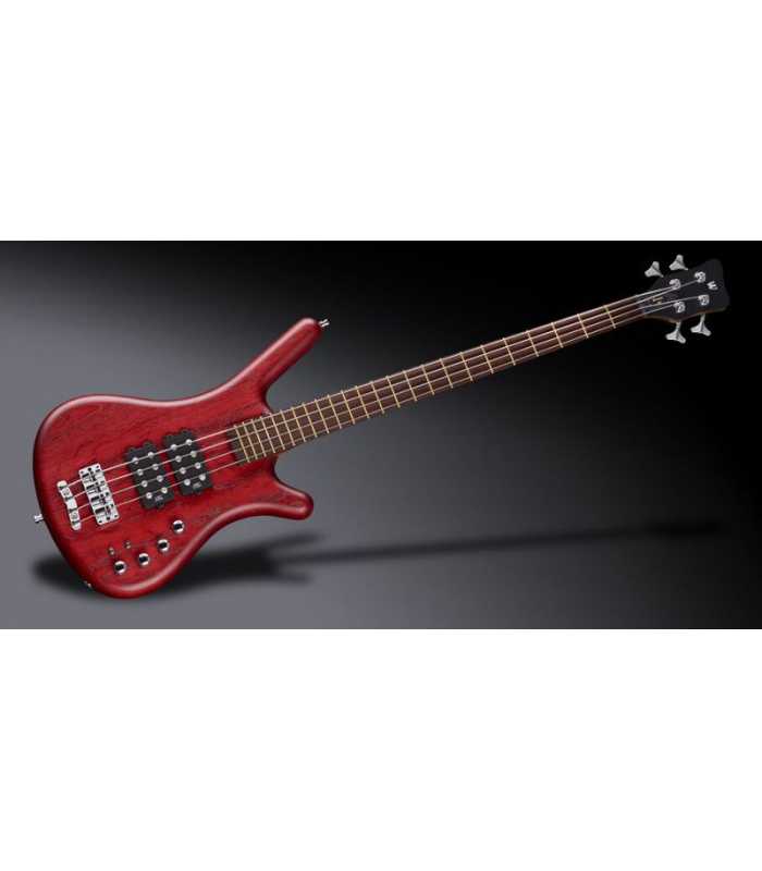 Basse électrique Warwick Corvette $$ - 4 cordes - passive - active Colored Transparent Satin