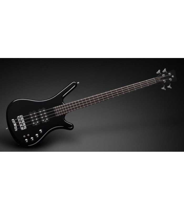 Bajo eléctrico Warwick Corvette $$ - 4 cuerdas - pasivo - activo Solid Black High Polish