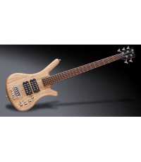 Basse électrique Warwick Corvette $$ - 5 cordes - passive - active Natural Transparent Satin
