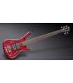 Bajo eléctrico Warwick Corvette $$ - 5 cuerdas - pasivo - activo Colored Transparent Satin