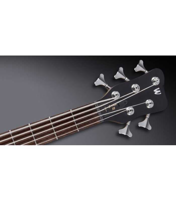 Basse électrique Warwick Corvette $$ - 5 cordes - passive - active Colored Transparent Satin