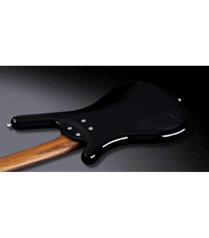 Bajo eléctrico Warwick Corvette $$ - 5 cuerdas - pasivo / activo Solid Black High Polish