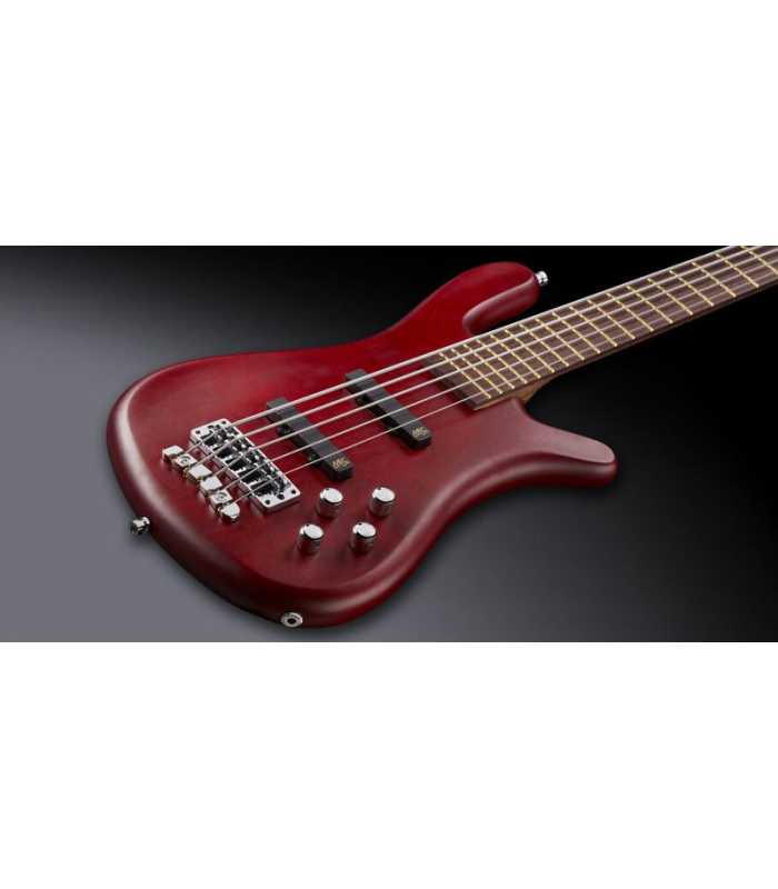 Bajo eléctrico Warwick Streamer LX - 5 cuerdas - activo - activo - Color Transparent Satin