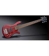 Basse électrique Warwick Streamer LX - 6 cordes - active - active - Colored Transparent Satin
