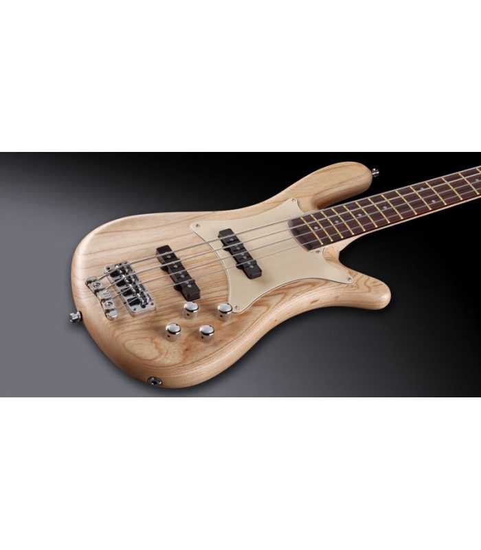 Basse électrique Warwick Streamer CV - 4 cordes - passive - passive Natural Transparent Satin