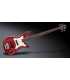 Basse électrique Warwick Streamer CV - 4 cordes - passive - passive  - Colored Transparent Satin