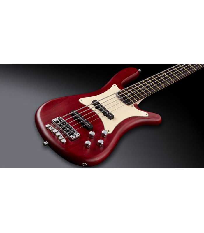 Bajo eléctrico Warwick Streamer CV - 5 cuerdas - pasivo - pasivo - Color Transparente Satinado